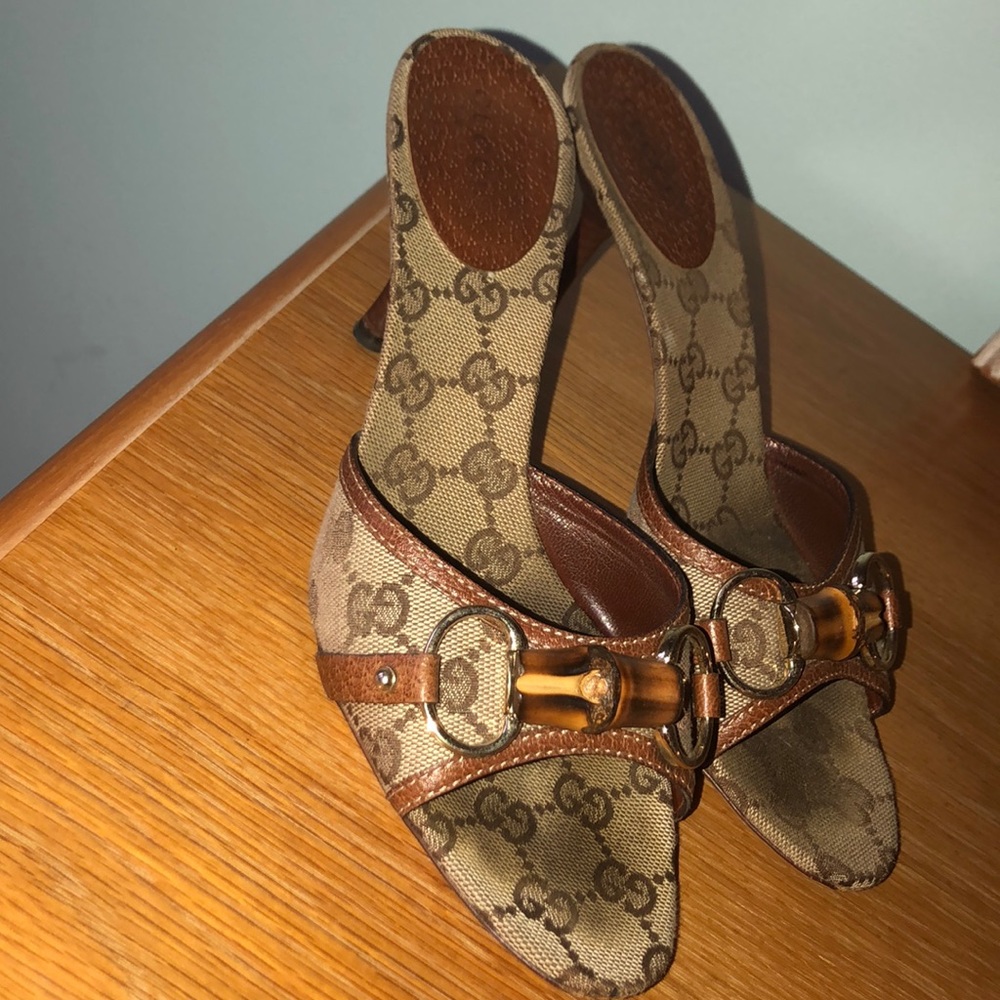Gucci Sandal GG Heel